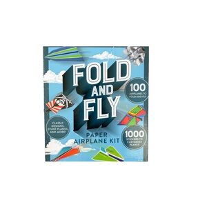 Fold and Fly Paper Airplane Kit